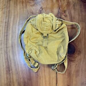 Baggu Canvas Backpack Travel Pack Pouch Small Cotton E27